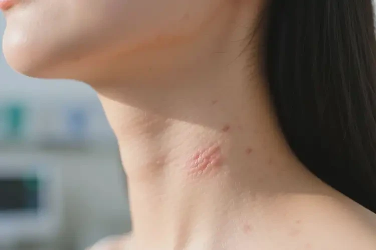 女人脖子經(jīng)常長濕疹能徹底自愈嗎(圖4)