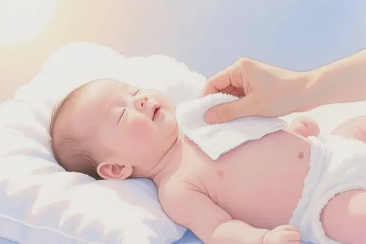 嬰兒脖子容易起濕疹不管它會(huì)自己好嗎(圖2)