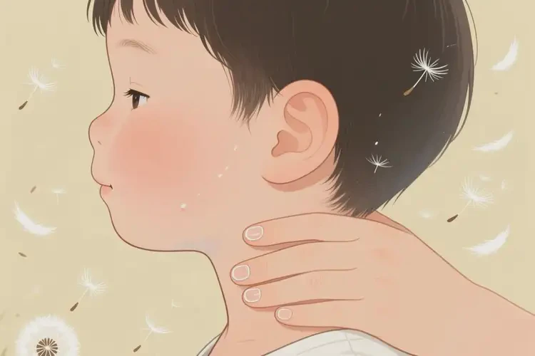 孩子脖子上出濕疹不管它會自己自愈嗎(圖3)