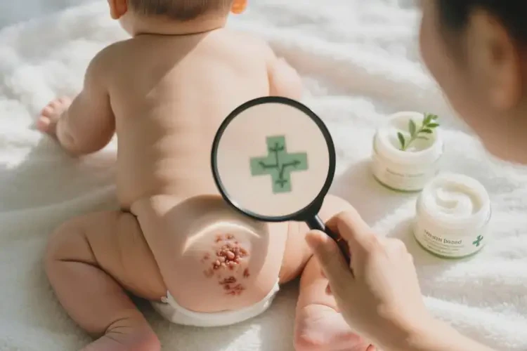 嬰幼兒肛周有濕疹可以徹底自愈嗎(圖3)