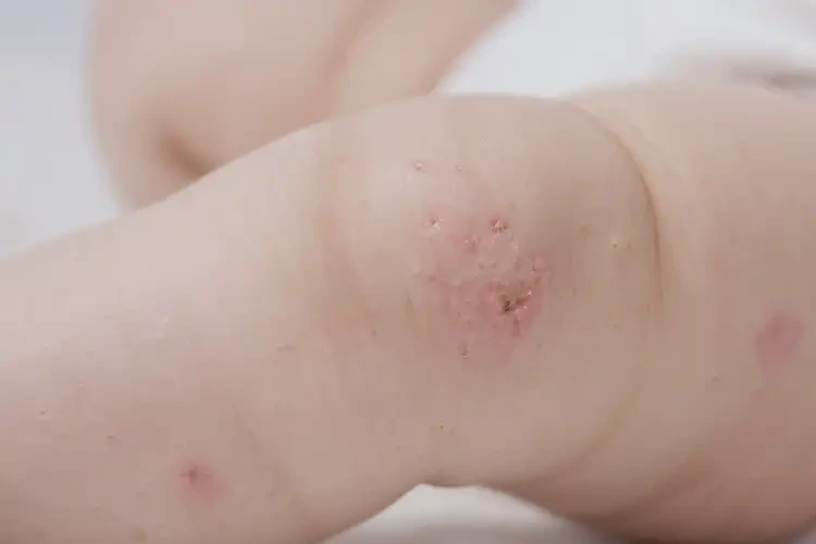 幼兒大腿上偶爾長濕疹可以徹底自愈嗎(圖4)