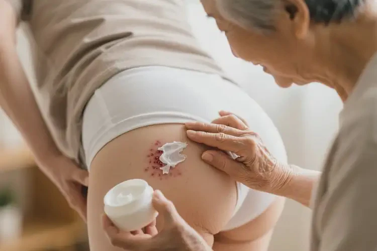 老年人屁股經(jīng)常長(zhǎng)濕疹能徹底自愈嗎(圖1)