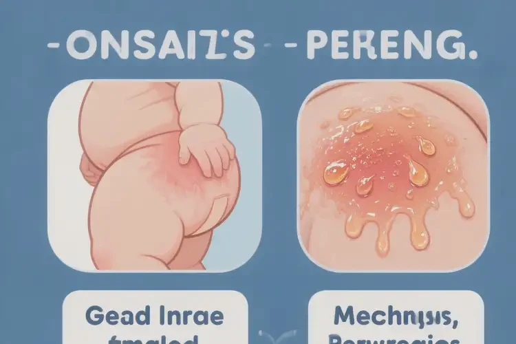 婴儿屁股有湿疹可不可以彻底自愈(图2)