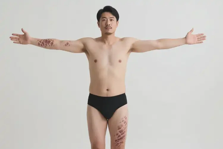 男性四肢出现湿疹不管它会自己好吗(图2)