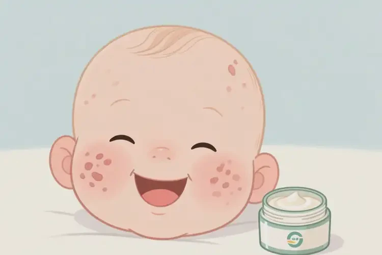 幼兒面部起濕疹不管它會自己好嗎(圖1)