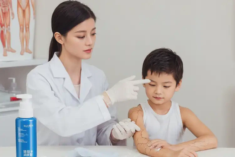 小兒手臂出現(xiàn)濕疹可以徹底自愈嗎(圖2)