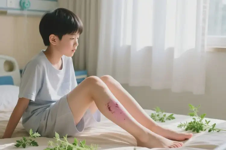 中學生大腿上有濕疹可不可以徹底自愈(圖4)