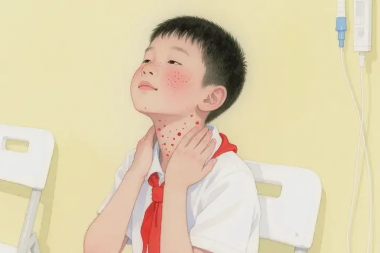 中學(xué)生脖子起濕疹能徹底自愈嗎(圖2)