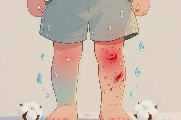 兒童小腿有濕疹不管它會(huì)自己自愈嗎(圖3)