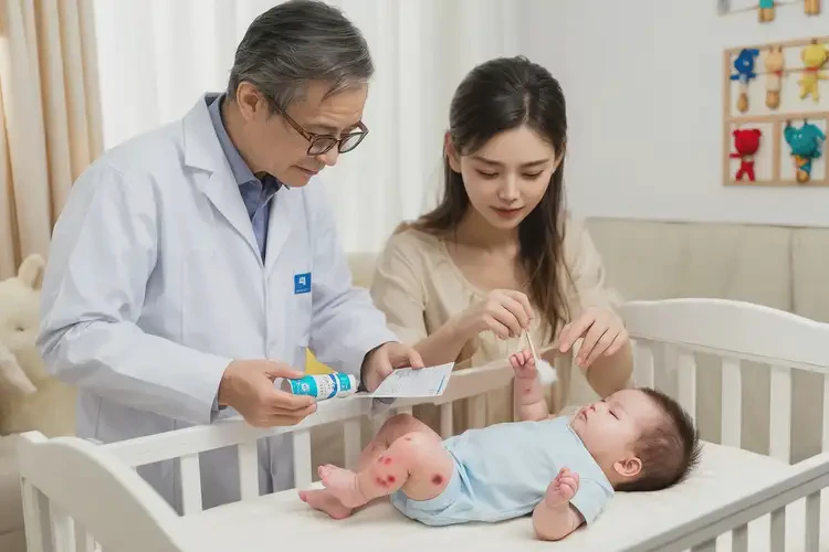 嬰幼兒小腿起濕疹不管它會自己自愈嗎(圖2)