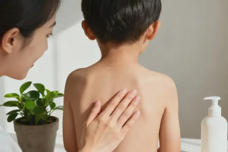 小兒全身容易長濕疹能徹底自愈嗎(圖2)