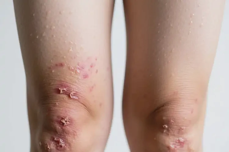 男人大腿出現(xiàn)濕疹能不能徹底自愈(圖3)