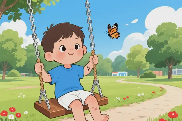 孩子身上長濕疹可以徹底自愈嗎(圖1)