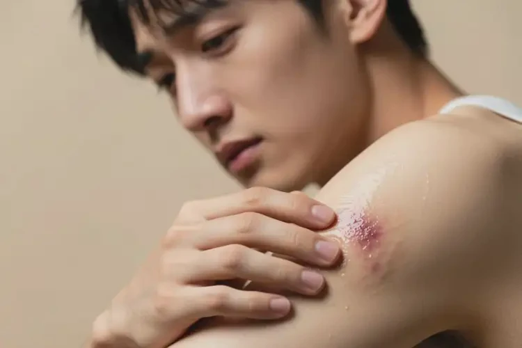 青年人手臂容易長(zhǎng)濕疹可以徹底自愈嗎(圖3)