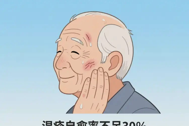 老人臉上出現(xiàn)濕疹能靠自己自愈嗎(圖3)