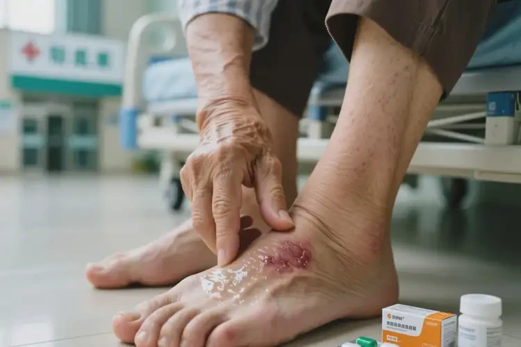 老年人腳上容易起濕疹能徹底自愈嗎(圖4)