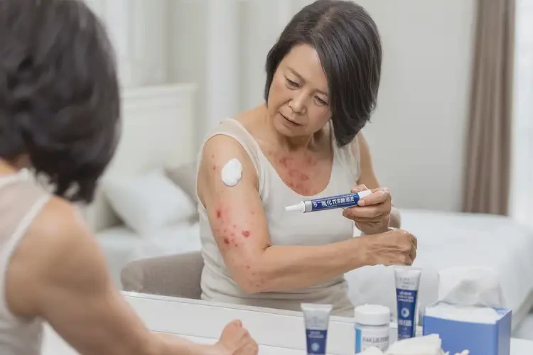 男人全身有濕疹可不可以徹底自愈(圖1)