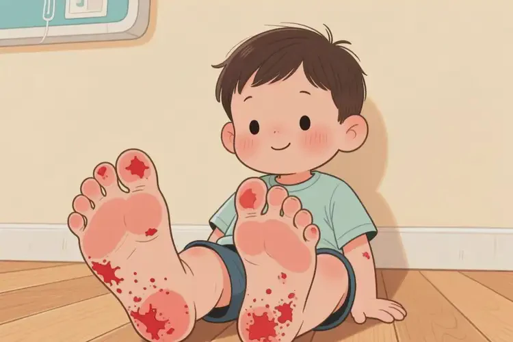 小學(xué)生腳上出現(xiàn)濕疹不管它會(huì)自己好嗎(圖4)