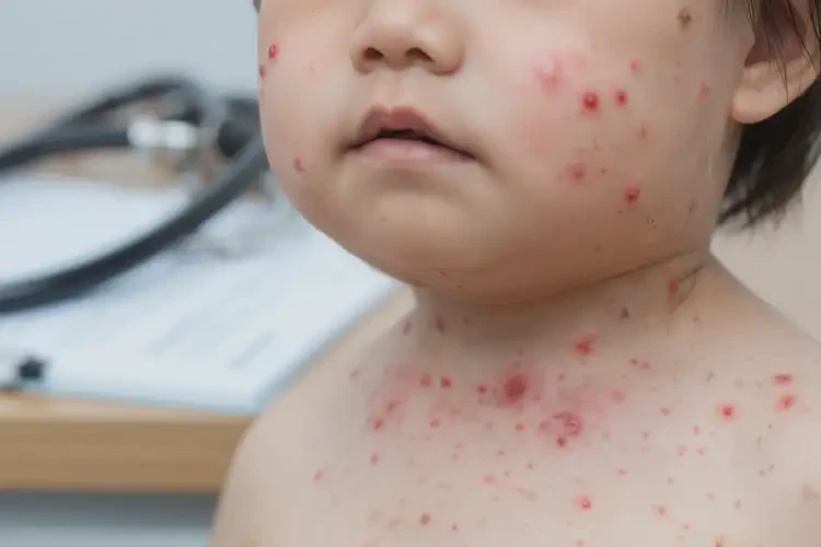 小兒脖子上長(zhǎng)濕疹不管它會(huì)自己自愈嗎(圖4)