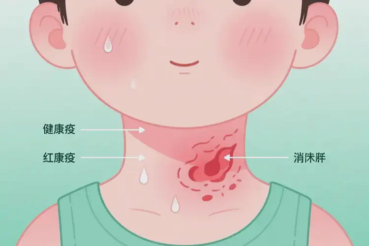 兒童脖子上偶爾起濕疹能靠自己自愈嗎(圖3)