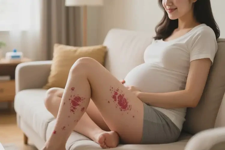 產(chǎn)婦小腿出濕疹能靠自己自愈嗎(圖4)