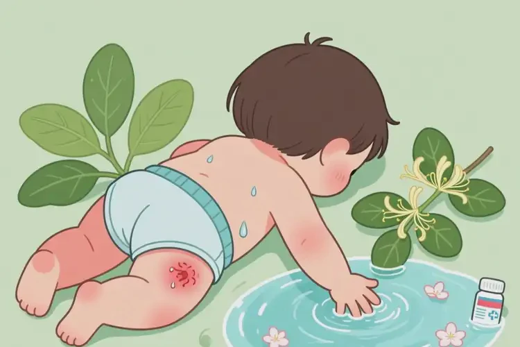 兒童屁股出濕疹可以徹底自愈嗎(圖4)