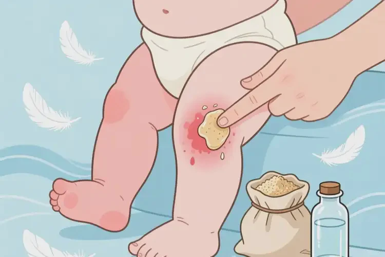 嬰幼兒大腿上經(jīng)常長(zhǎng)濕疹可以徹底自愈嗎(圖3)