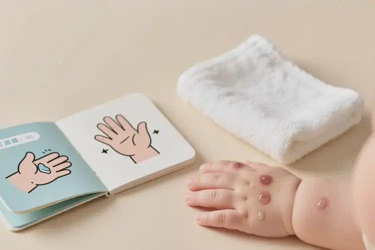 寶寶手上經(jīng)常起濕疹可不可以徹底自愈(圖1)