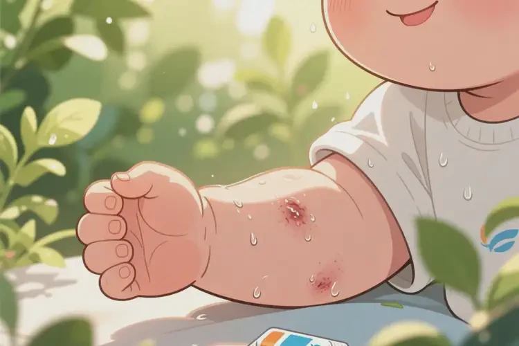 嬰兒手臂偶爾長(zhǎng)濕疹能徹底自愈嗎(圖3)