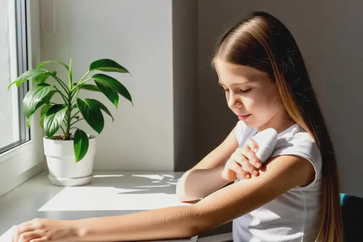 青少年身上有濕疹能夠徹底治愈嗎(圖4)