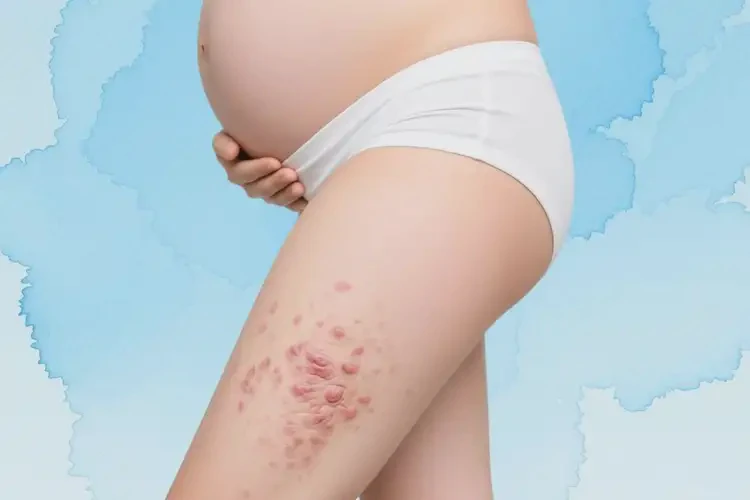 孕婦大腿偶爾長濕疹不管它會(huì)自己痊愈嗎(圖2)
