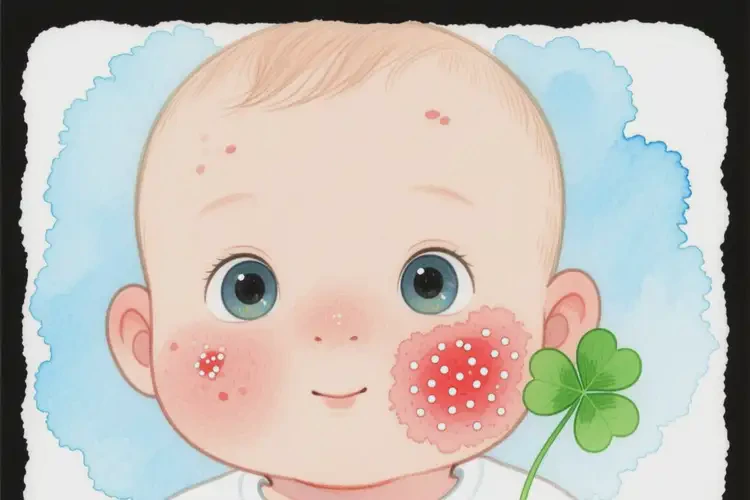 寶寶臉上容易長濕疹可不可以徹底自愈(圖2)