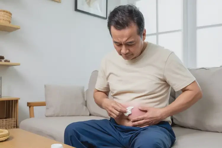 男人肚子上長濕疹能徹底自愈嗎(圖2)