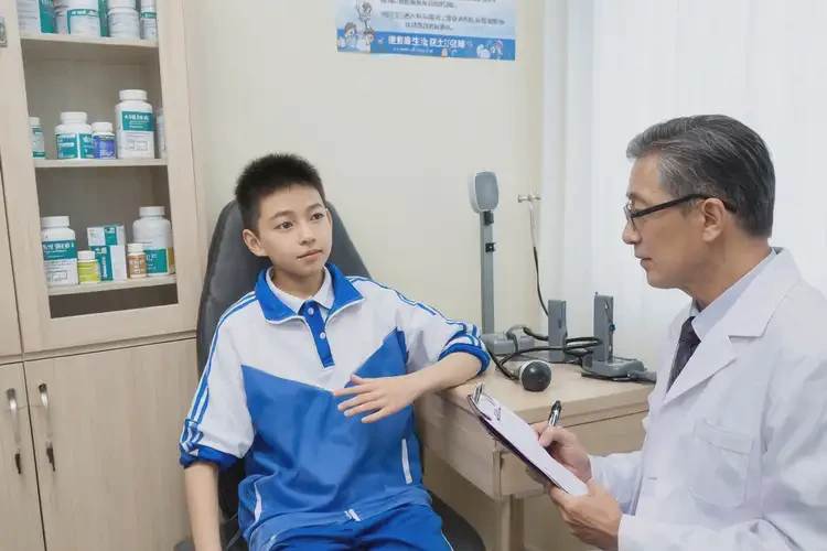 中学生肚子容易长湿疹可不可以彻底自愈(图1)