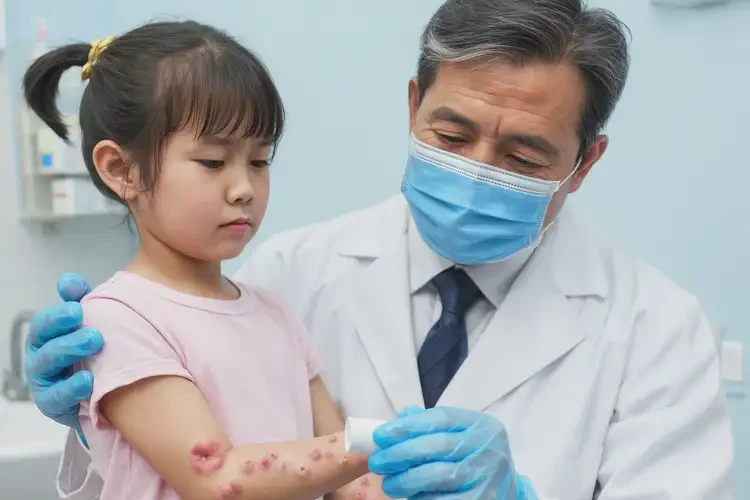 孩子手臂上經(jīng)常起濕疹可不可以徹底自愈(圖3)