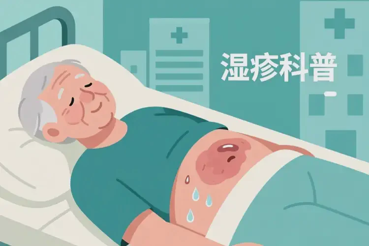 老人肚子上有濕疹可不可以徹底自愈(圖2)