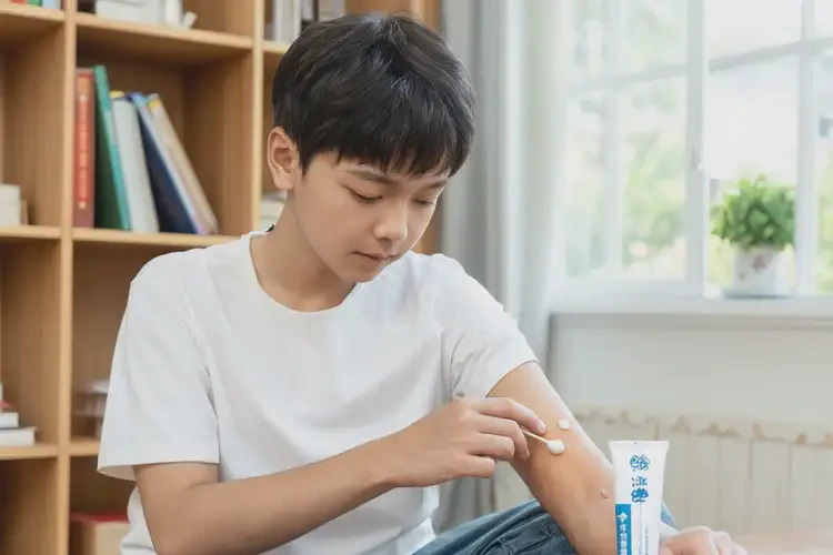 大學(xué)生全身出現(xiàn)濕疹不管它會自己自愈嗎(圖1)