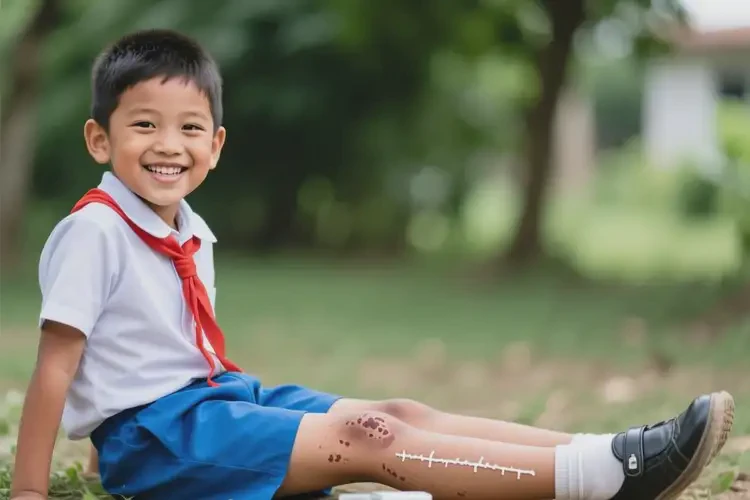 小學(xué)生大腿上起濕疹能不能徹底自愈(圖1)