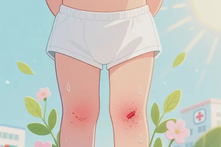 兒童大腿偶爾長(zhǎng)濕疹可以徹底自愈嗎(圖4)