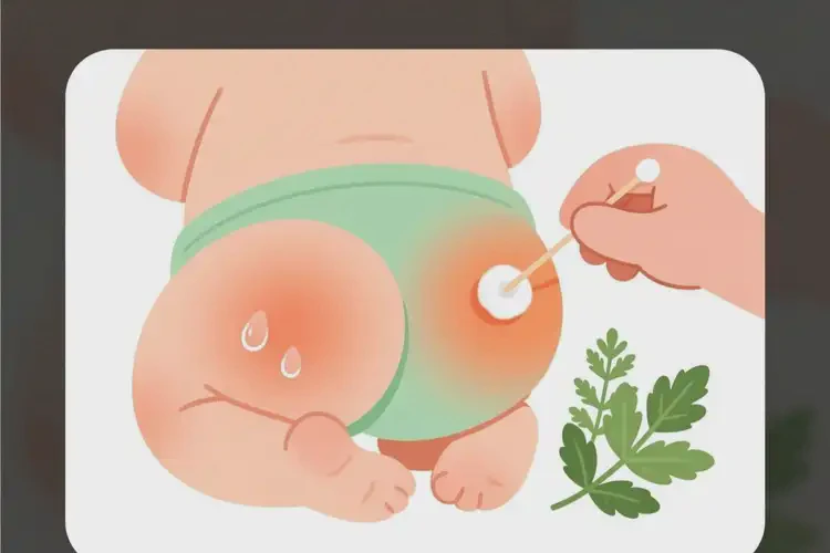 孩子屁股起湿疹可以彻底自愈吗(图2)