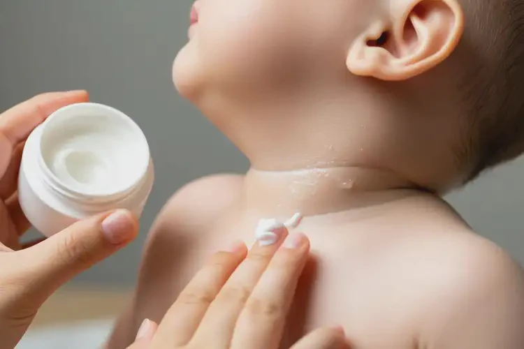 嬰兒脖子上經(jīng)常起濕疹可以徹底自愈嗎(圖2)