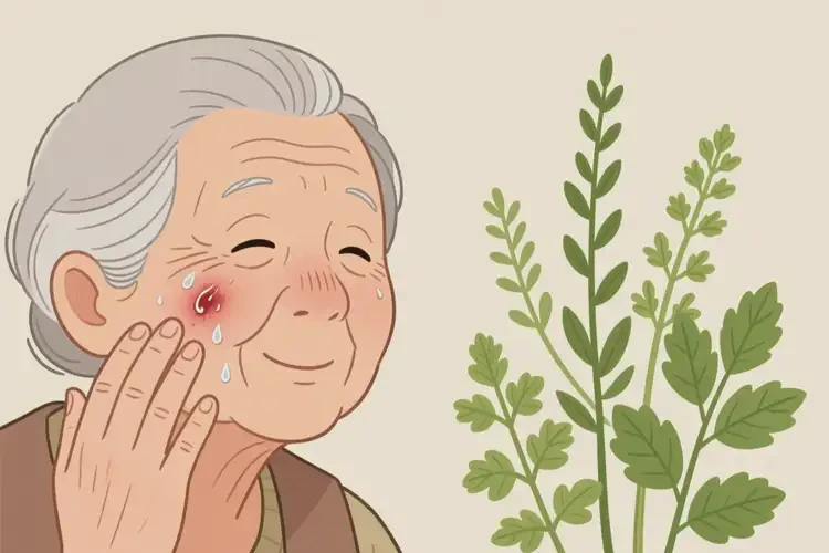 老年人面部有濕疹不管它會(huì)自己自愈嗎(圖3)