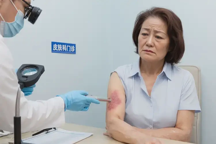 老年人手臂上起濕疹可以徹底自愈嗎(圖4)