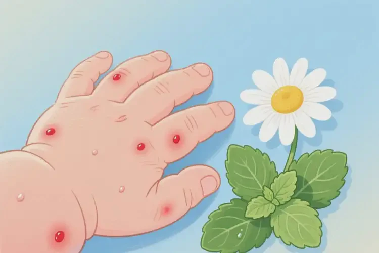 少兒身上經(jīng)常起濕疹不管它會(huì)自己痊愈嗎(圖4)