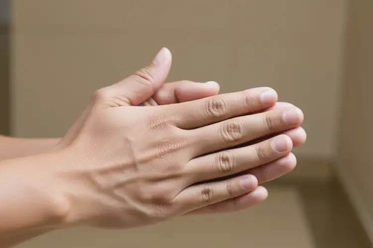 大學(xué)生手上容易起濕疹不管它會自己好嗎(圖2)