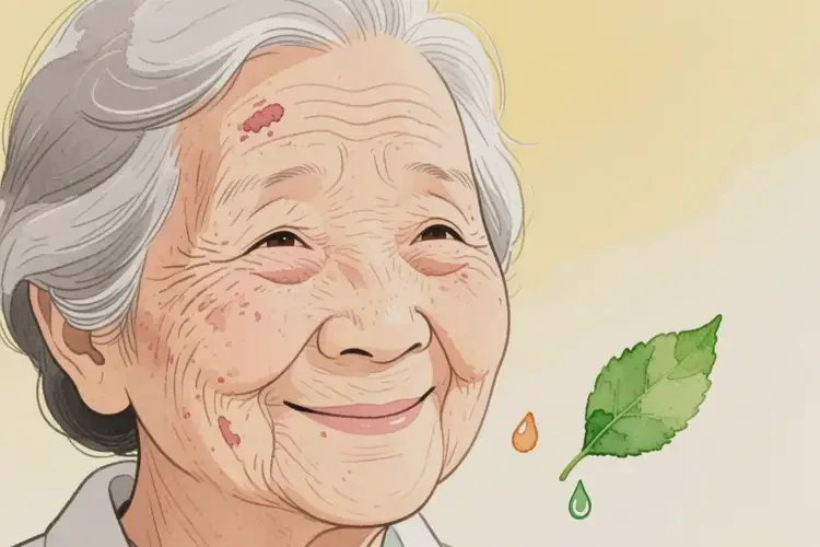 老年人脸上容易长湿疹能彻底自愈吗(图3)