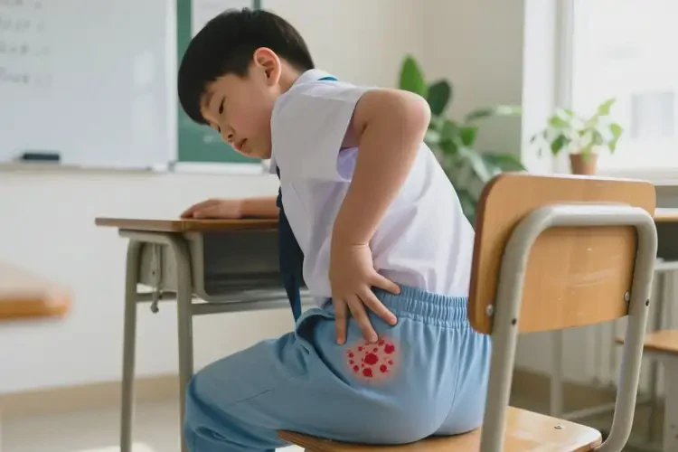 中學(xué)生屁股上容易長濕疹能靠自己自愈嗎(圖3)