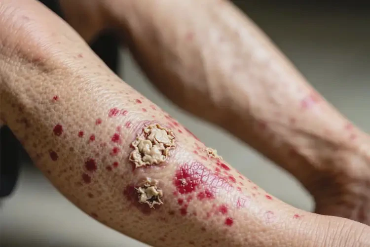 老人身上经常起湿疹能靠自己自愈吗(图1)