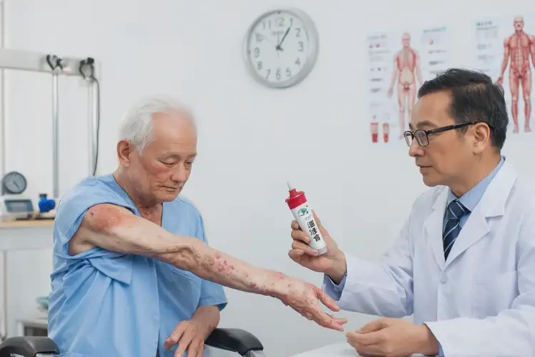 高齡老人手臂有濕疹能不能徹底自愈(圖3)