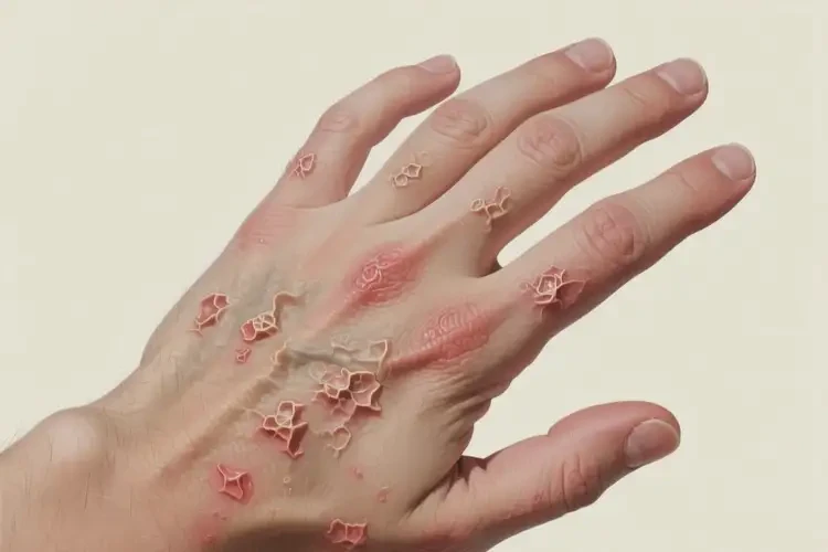 青少年手上容易起濕疹不管它會(huì)自己自愈嗎(圖3)